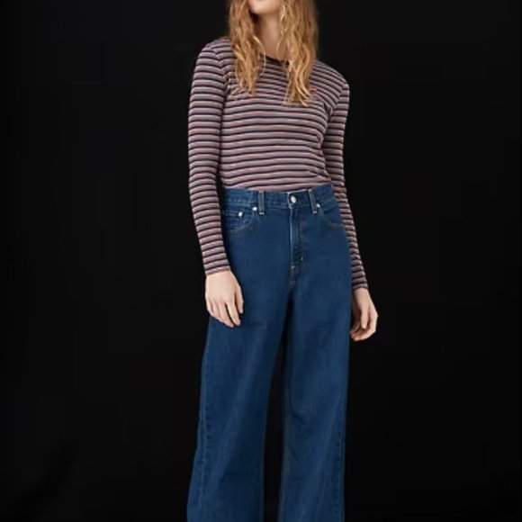 Levi's® Premium Loose Ultra Wide Leg Women's Jeans 4 - Picture 3 of 3